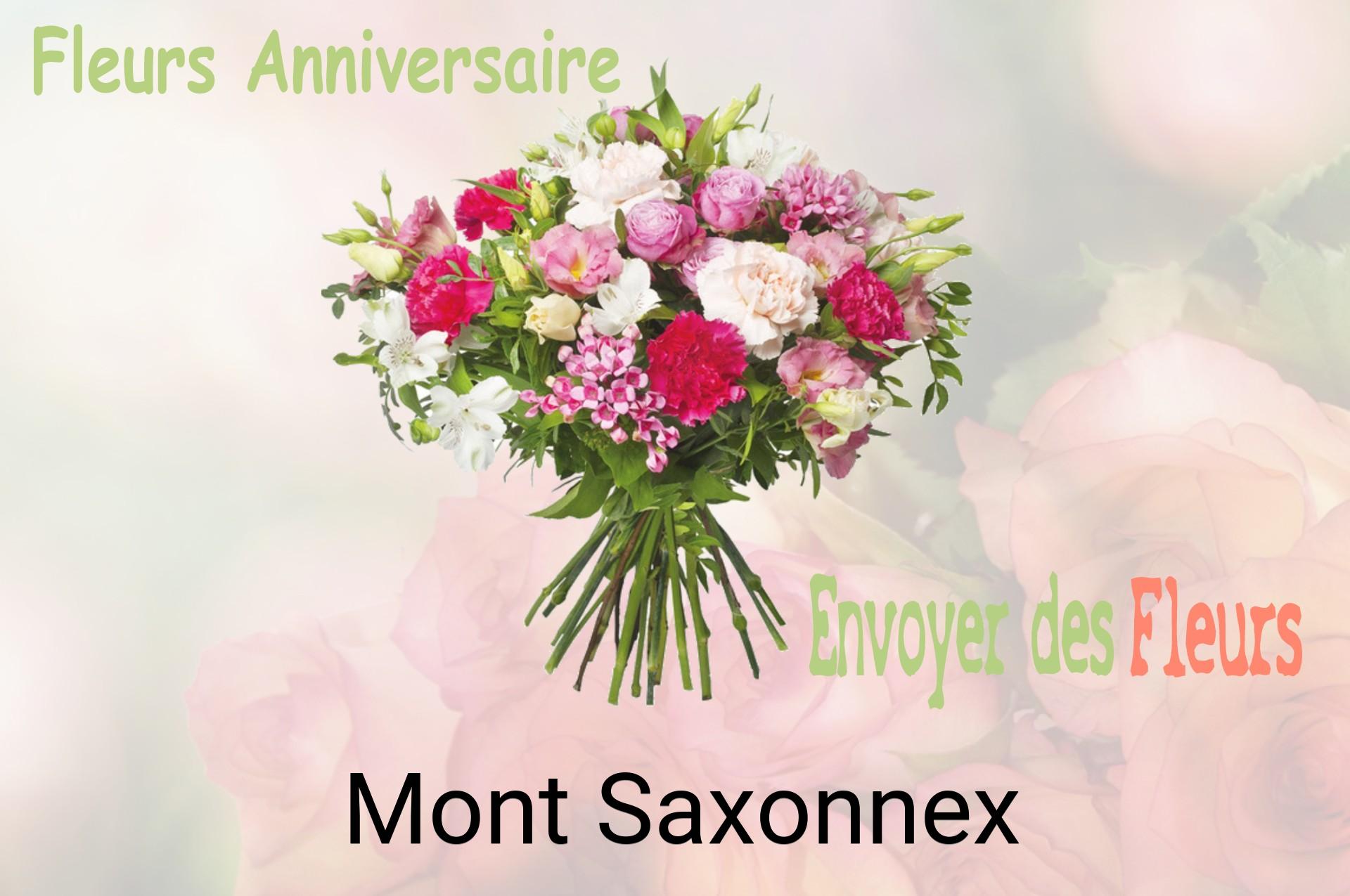 Bouquet de fleurs d’anniversaire livré à Mont-Saxonnex